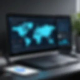 Visual representation of NordVPN's Incognito feature interface