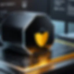 Visual representation of Norton VPN features