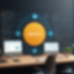 Visual representation of open source software benefits