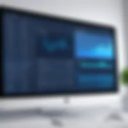 Advanced scheduling software interface showcasing features