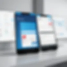 Visual representation of a calendar app interface