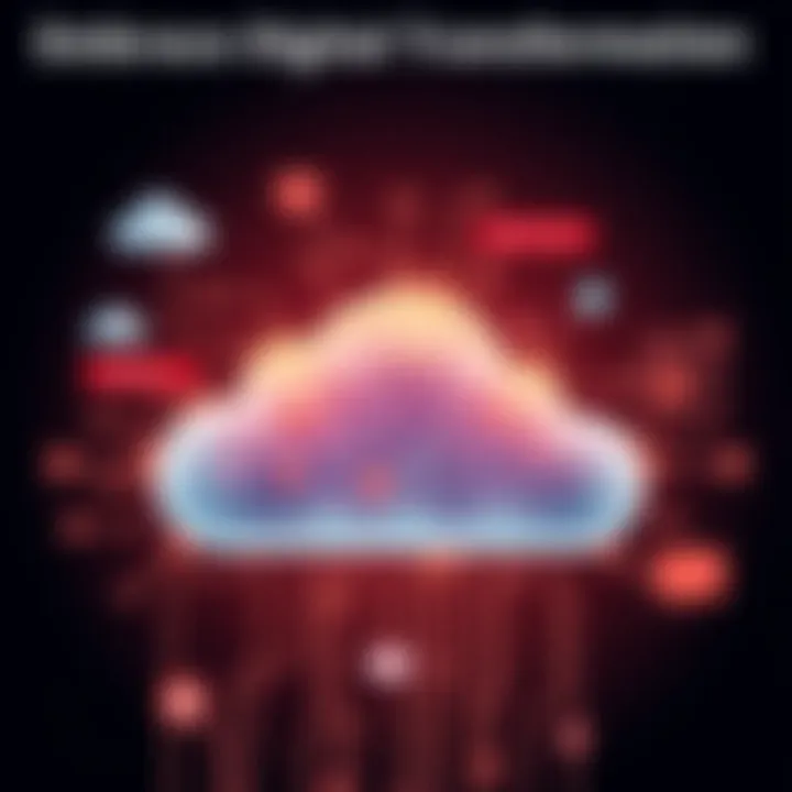 Embracing Digital Transformation in Finance Cloud technology symbolizing digital transformation