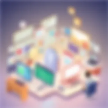Organizations Leveraging Fundraising Software Illustration of organizations utilizing fundraising software