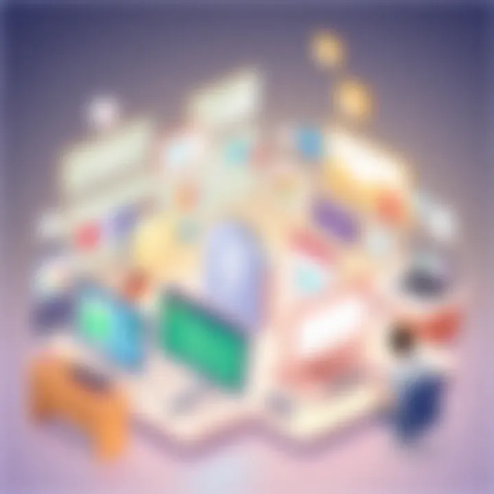 Organizations Leveraging Fundraising Software Illustration of organizations utilizing fundraising software