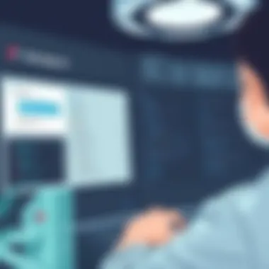 Navigating the Payability Interface Illustration of a user navigating the Payability interface