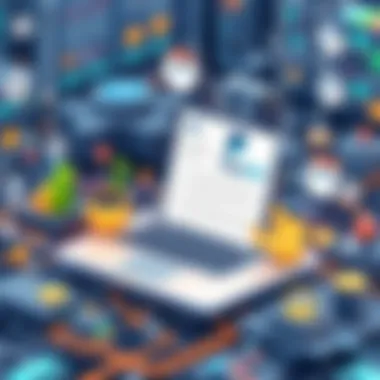 Financial Transactions with PayPal Invoices A creative depiction of financial transactions using PayPal invoices