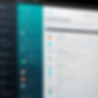User interface of personal medical history software showcasing health data records