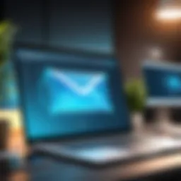 Illustration of email protection features