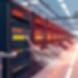 Virtual Private Server infrastructure showcasing high performance.