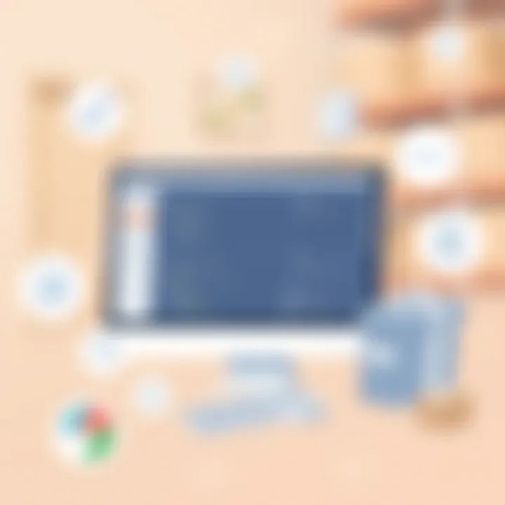 Visual representation of inventory management capabilities in QuickBooks Desktop Enterprise