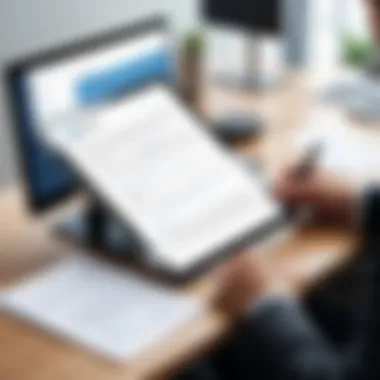 Illustration of secure document signing process using Onespan