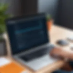 Creating a new RingCentral account on a laptop