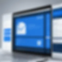 Sophos Email Archiving user interface showcasing features