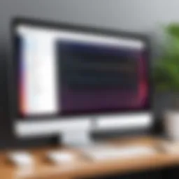 A sleek interface of a task management application on Mac