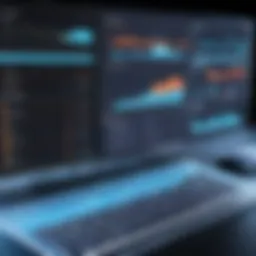 Dashboard of TMS software showcasing real-time logistics data