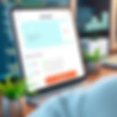 Exploring the Interface of Leading Bill Reminder Apps A user-friendly interface of a popular bill reminder app