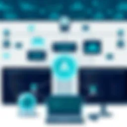 Visual representation of ABM data architecture