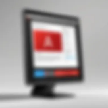 Adobe Acrobat Pro Standalone User Interface User interface of Adobe Acrobat Pro Standalone showcasing its features