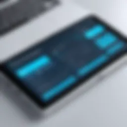 Overview of a modern business booking system interface