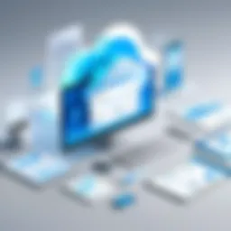 A visual representation of cloud accounting features in construction