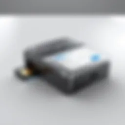 Square Card Reader in use at a business