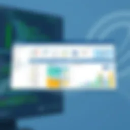 Project management dashboard showcasing Deltek Ajera features