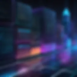 An abstract representation of headless commerce architecture