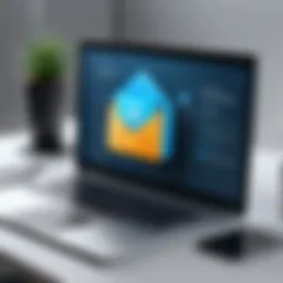 Illustration depicting the importance of email verification software in marketing strategies