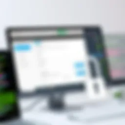 A detailed view of a digital form on a computer screen highlighting security features.