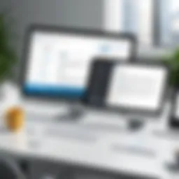 Overview of Hubdoc's interface showcasing document management features