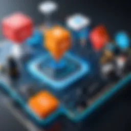 A diagram illustrating the IoT alert mechanism