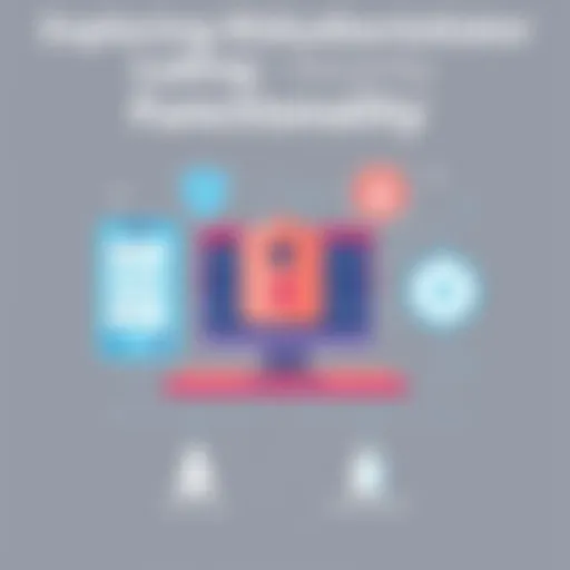 A detailed graphical representation of RSA Authenticator's functionality