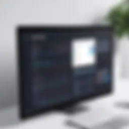 Visual representation of a project task planner interface