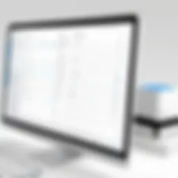 Overview of volunteer scheduling application interface