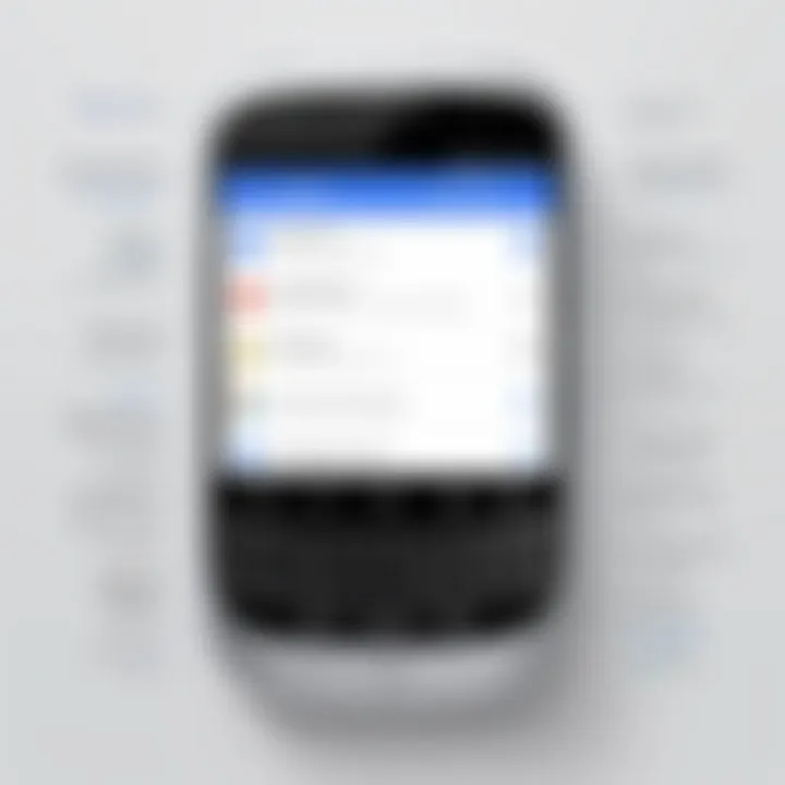 Visual representation of SMS features in Google Voice
