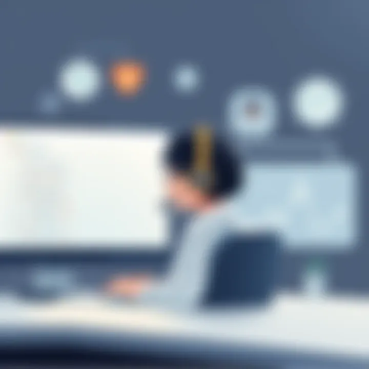 User Support and Assistance Visual representation of user support and assistance