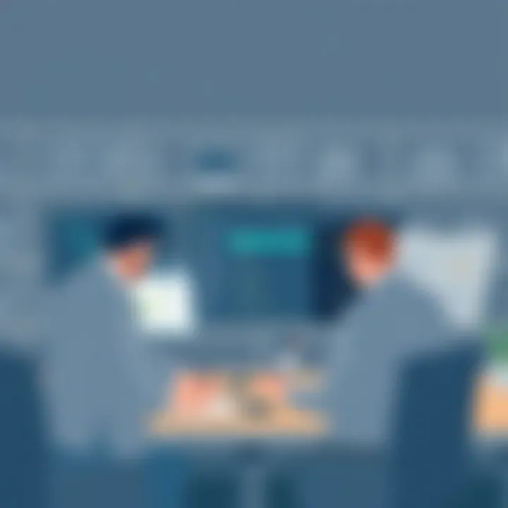 Legal professionals utilizing Westlaw for research