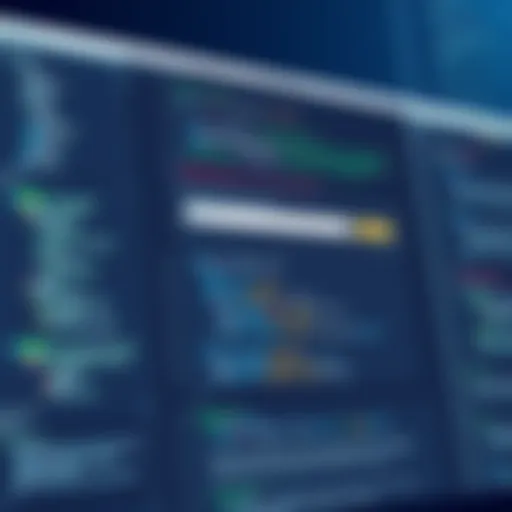 Exploring the User Interface of Westlaw Software User interface of Westlaw software showcasing search functionalities