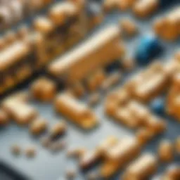 Illustration of Warehouse Management System functionalities.